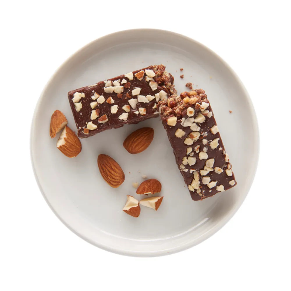 Barre protéinée à saveur de chocolat et amande Ideal Protein - Maryse Nadeau Coach
