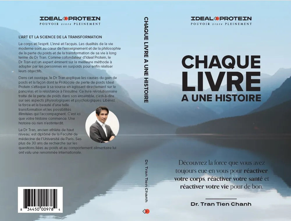Livre Dr Tran - Chaque livre a son histoire - Ideal Protein