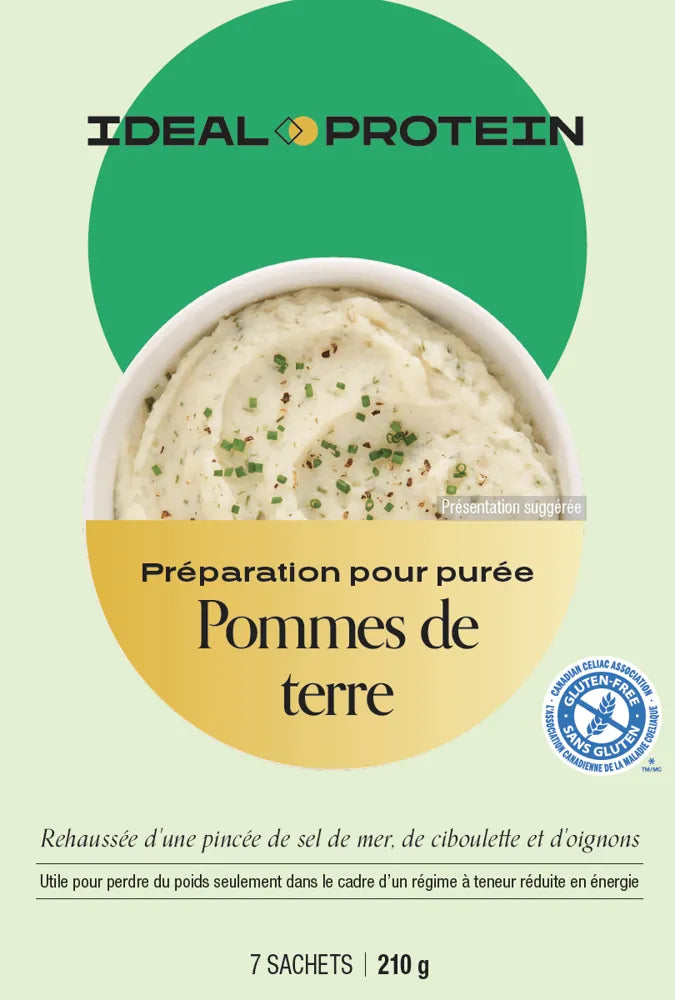 Préparation pour purée de pommes de terre Ideal Protein -Maryse Nadeau Coach