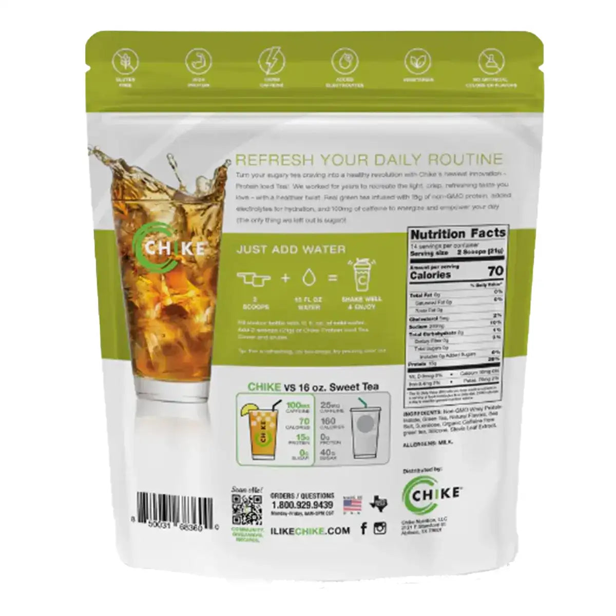 Chike Protein Iced Tea - Maryse Nadeau Coach