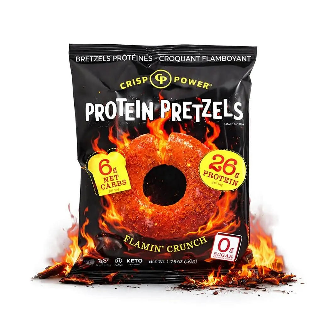 Crisp Power Pretzel Protéiné - Flamin'Crunch