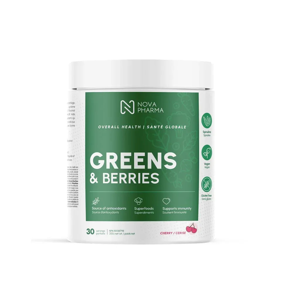 Greens & Barries - Cerise