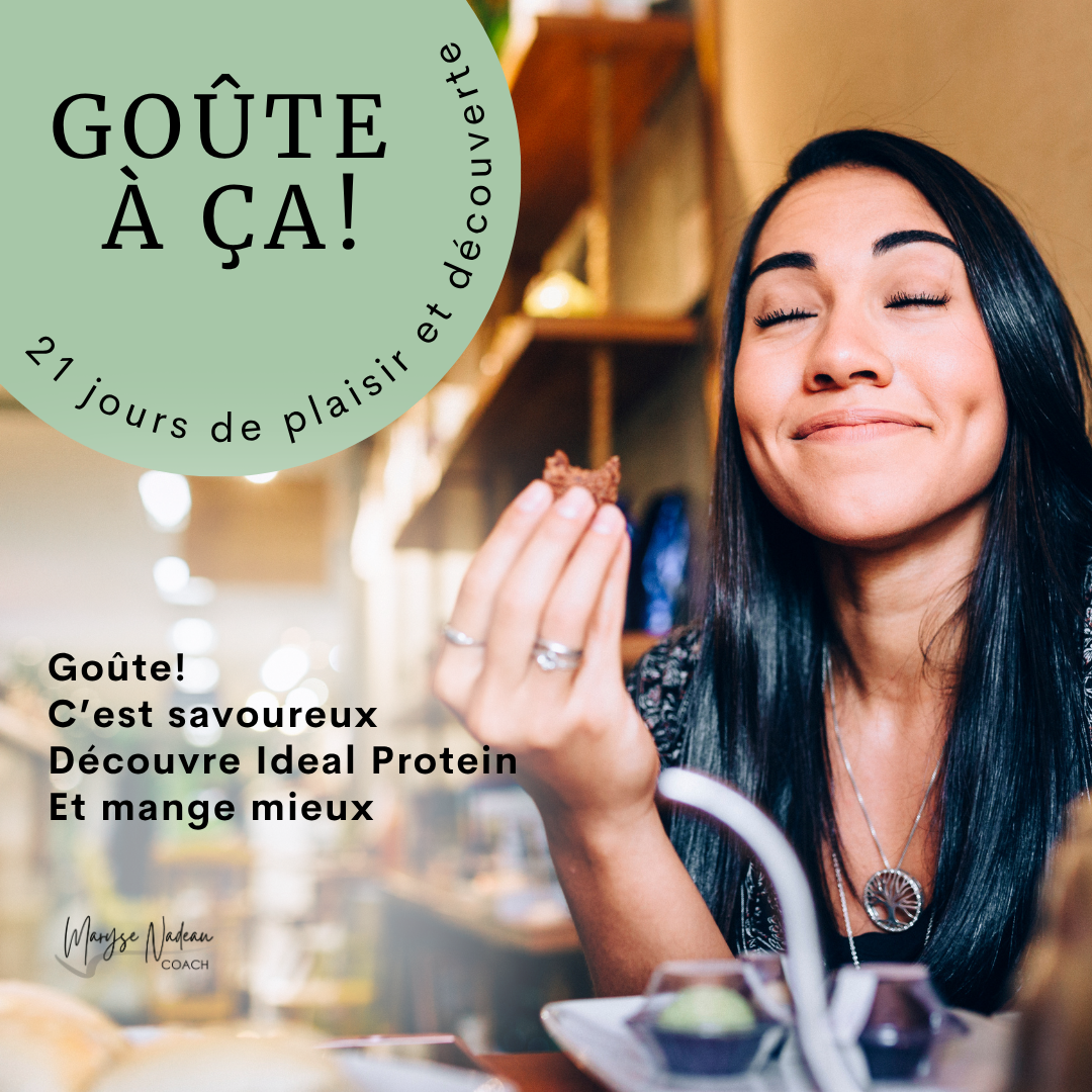 Offre Goûte à ça ! Maryse Nadeau Coach
