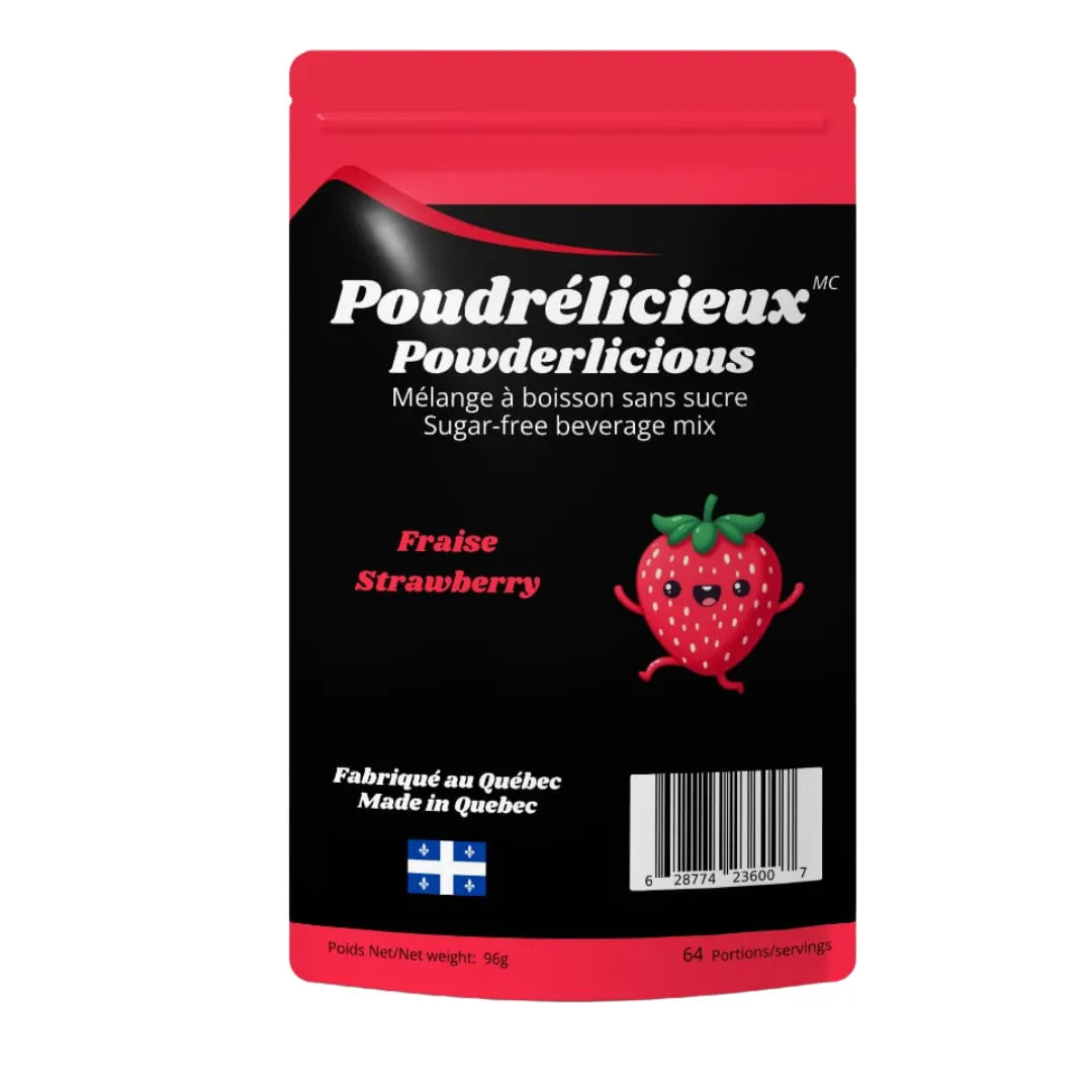 Poudrélicieux - Fraise