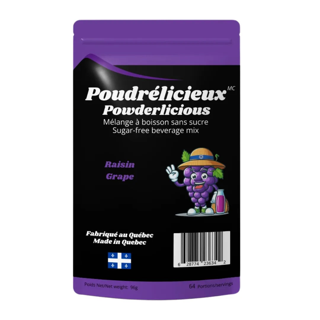 Poudrélicieux - Raisin