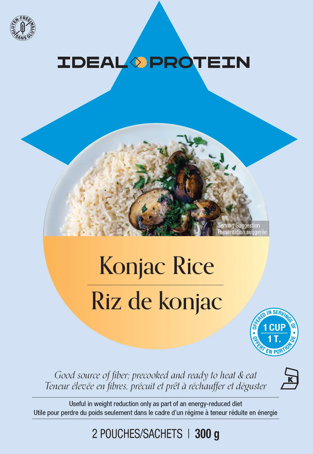 Riz Konjac Ideal Protein | 380 g