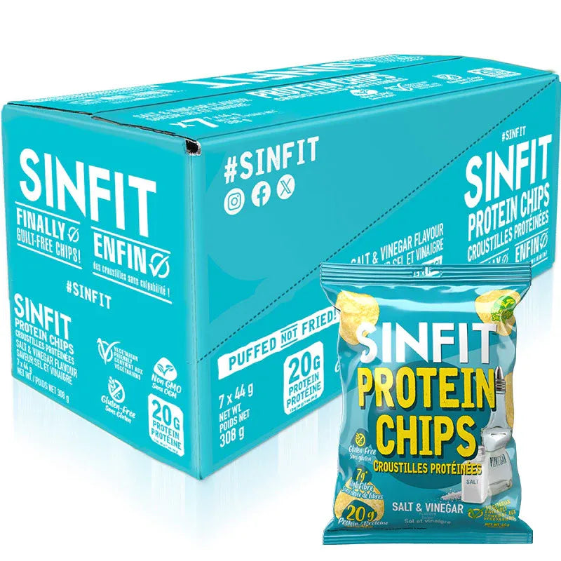 SinFit - Chips de protéines - boîte de 7