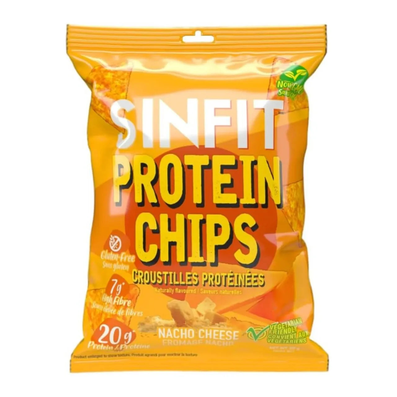 SinFit - Chips de protéines - Fromage Nacho