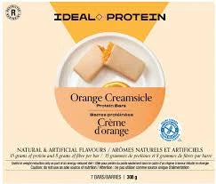 Barre protéinée crème d’orange Ideal Protein | Boîte de 7