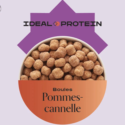 Boules pomme cannelle Ideal Protein | Boîte de 7