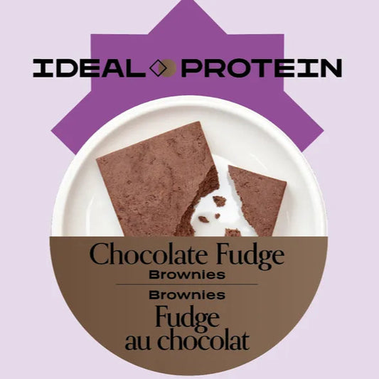 Brownie Fudge au Chocolat Ideal Protein | Boîte de 7