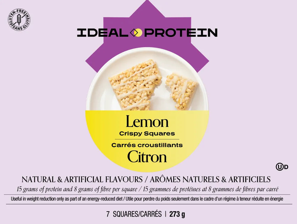 Carré croustillant au citron Ideal Protein -Maryse Nadeau Coach 