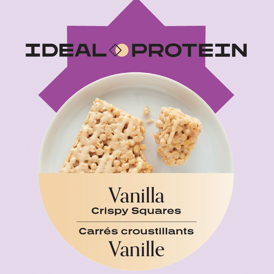 Carré croustillant vanille Ideal Protein | Boîte de 7