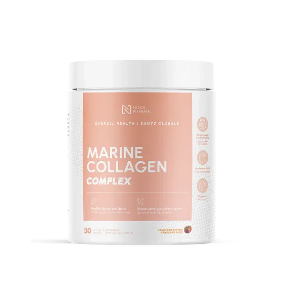 Collagène marin + acide hyaluronique Nova Pharma | 390 g