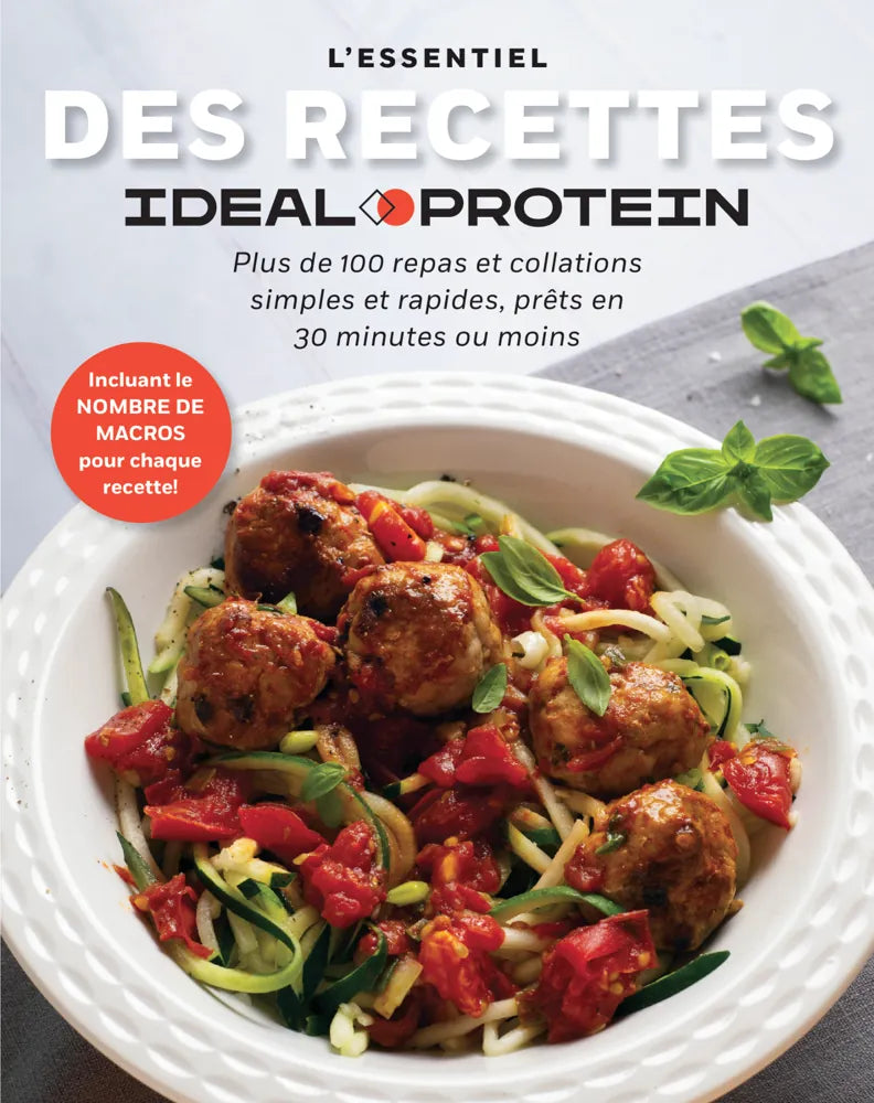  Livre L'essentiel des recettes Ideal Protein