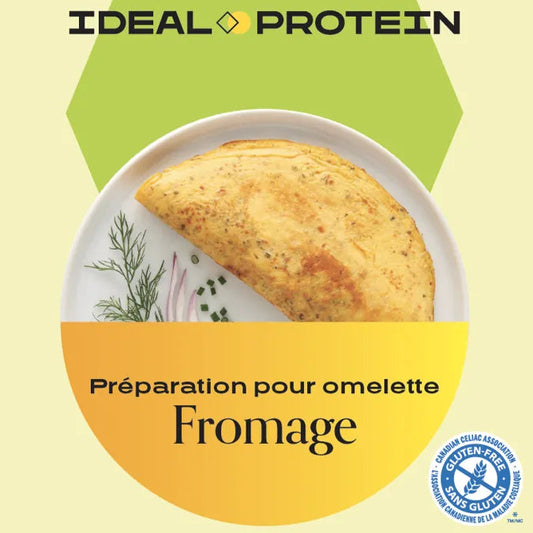 Préparation pour omelette au fromage Ideal Protein | Boîte de 7