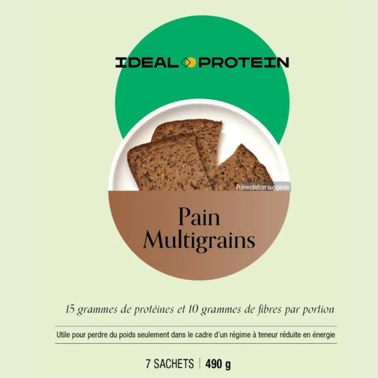 Pain multigrains Ideal Protein | Boîte de 7