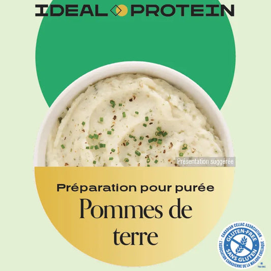 Préparation pour purée de pommes de terre Ideal Protein - Boîte de 7