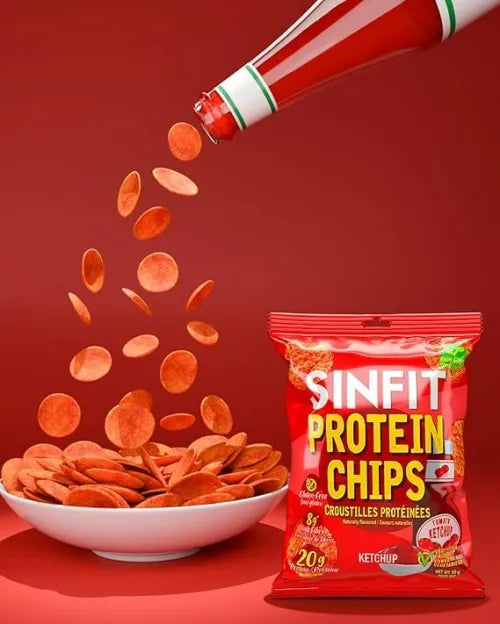 SinFit - Chips de protéines - Ketchup