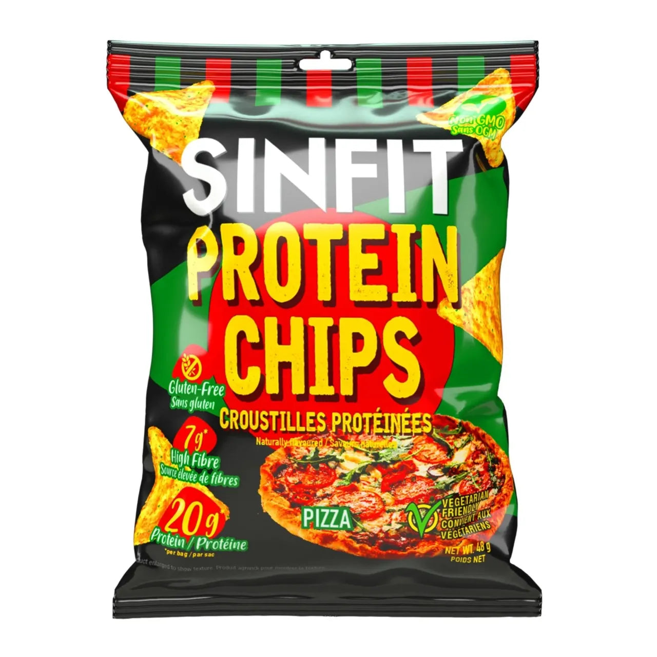 SinFit - Chips de protéines - Pizza