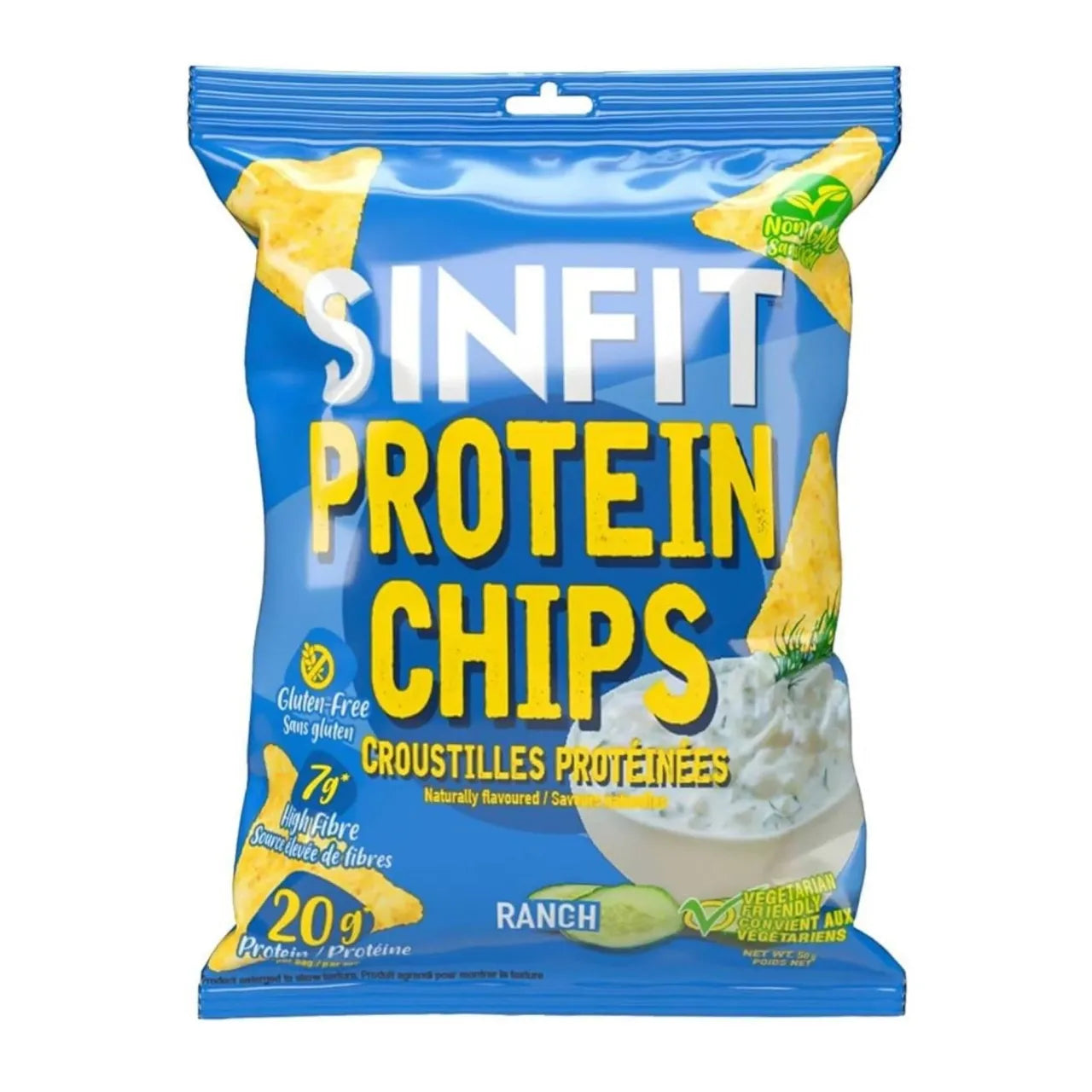 SinFit - Chips de protéines - Ranch