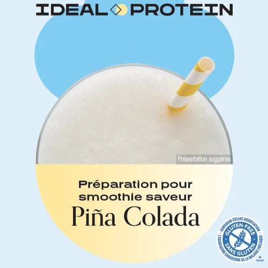 Préparation pour smoothie Pina Colada Ideal Protein | Boîte de 7