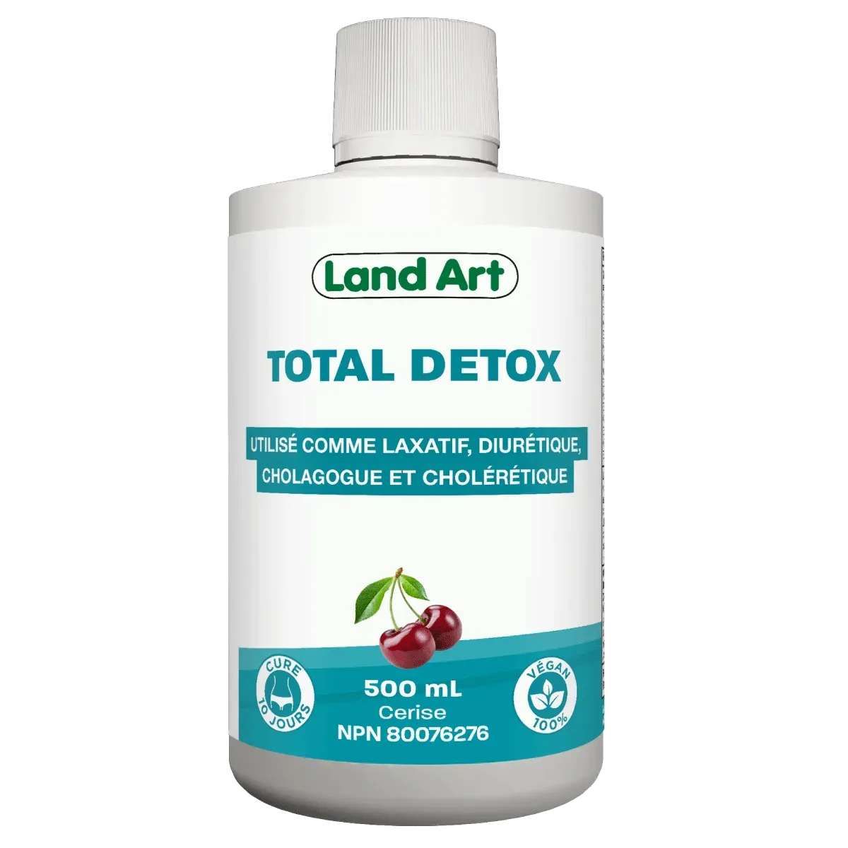 Total Detox - Land Art - Cerise - 500 ml